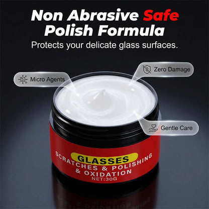 ⏳🏆LETZTER TAG DES AUSVERKAUFS: € 12.99!!🚗Polier- und Reparaturpaste für Glaskratzer