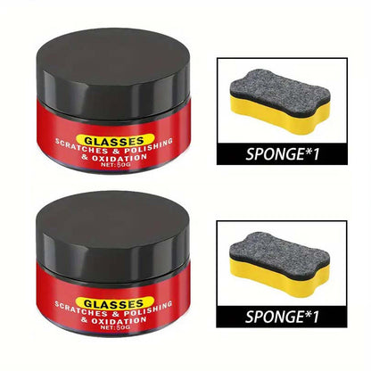 ⏳🏆LETZTER TAG DES AUSVERKAUFS: € 12.99!!🚗Polier- und Reparaturpaste für Glaskratzer
