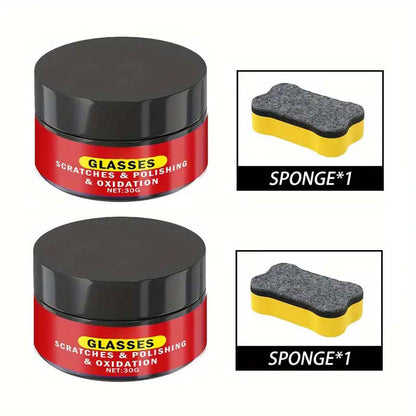 ⏳🏆LETZTER TAG DES AUSVERKAUFS: € 12.99!!🚗Polier- und Reparaturpaste für Glaskratzer
