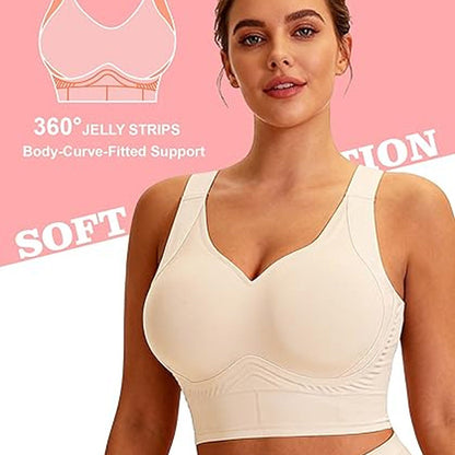 👙 BEFRISTET 40% RABATT! ✨ Nahtloser Push-up-BH – W-Stütze, 3cm Träger, 7-Reihen 👌