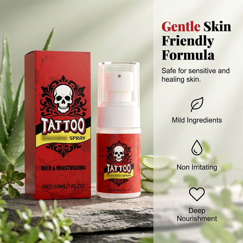 📢📢50 % Rabatt!!🥳💞 2+1 GRATIS!!⚡🧴Feuchtigkeitsspendendes Spray zur Nachsorge bei Tattoos