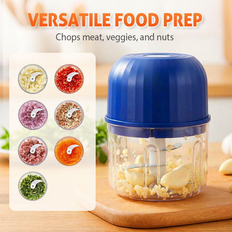 🔥Solange der Vorrat reicht 40 % Rabatt!🎉Kabellose, energieeffiziente elektrische Mini-Küchenmaschine