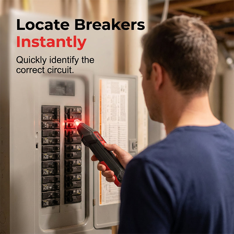 ⚡50% RABATT! 🔌 Digital Circuit Breaker Finder and Outlet Tester Kit – Sicherungen finden, Steckdosen testen – in Sekunden 🔥✨