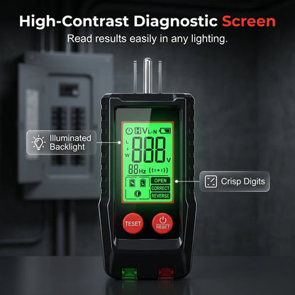 ⚡50% RABATT! 🔌 Digital Circuit Breaker Finder and Outlet Tester Kit – Sicherungen finden, Steckdosen testen – in Sekunden 🔥✨