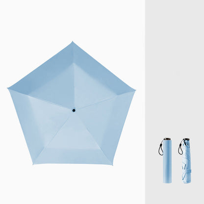 Ultraleichter kompakter Regenschirm für jedes Wetter
