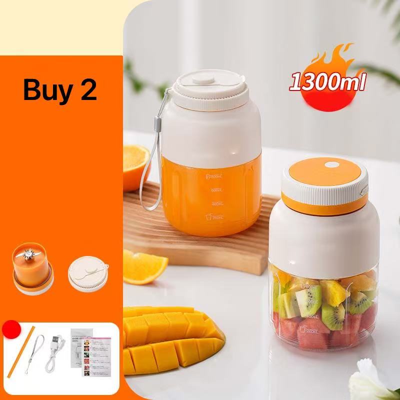 🏆 Letzter Tag - 49% Rabatt!! 👍🥭 Tragbarer wiederaufladbarer Mixerbecher  💥🎁Gratis Versand ab 1 Stück!