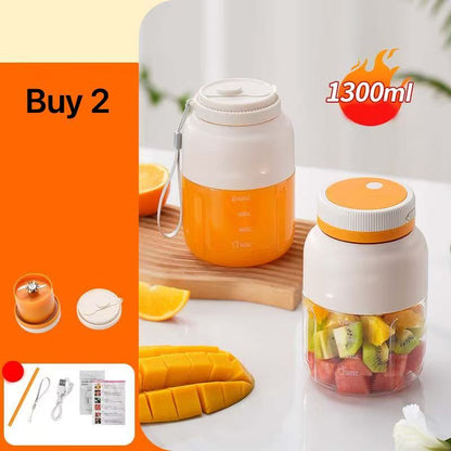 🏆 Letzter Tag - 49% Rabatt!! 👍🥭 Tragbarer wiederaufladbarer Mixerbecher  💥🎁Gratis Versand ab 1 Stück!