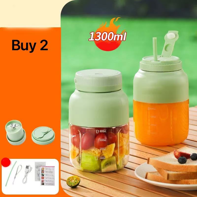 🏆 Letzter Tag - 49% Rabatt!! 👍🥭 Tragbarer wiederaufladbarer Mixerbecher  💥🎁Gratis Versand ab 1 Stück!