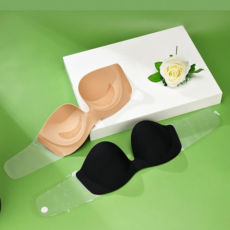 Unsichtbarer, einteiliger Push-up-Klebe-BH