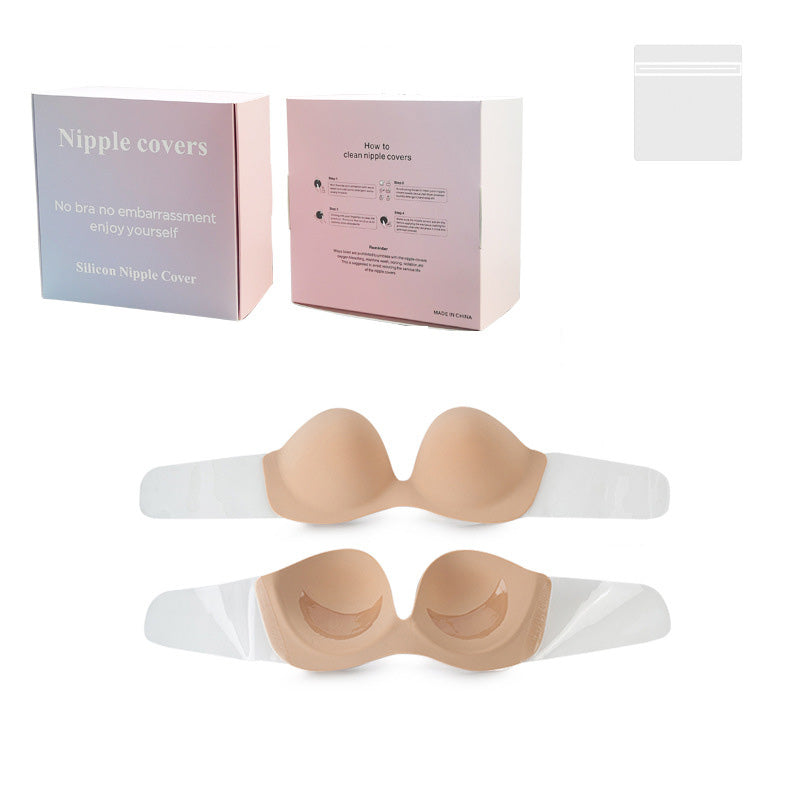 Unsichtbarer, einteiliger Push-up-Klebe-BH