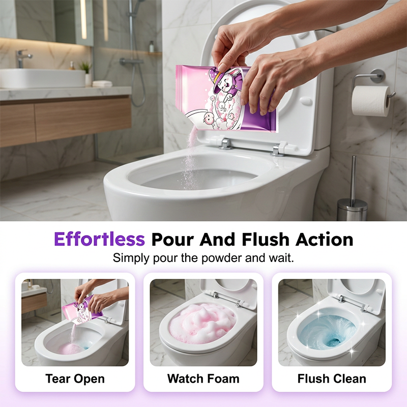 🔥🎁 1+1 GRATIS!!🥳💞 50K+ VERKAUFT! ⚡🚽Automatisch schäumendes Toilettenreinigerpulver