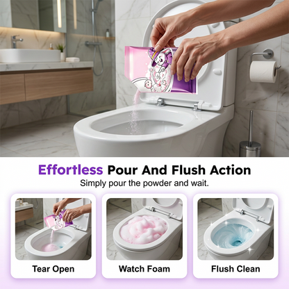 🔥🎁 1+1 GRATIS!!🥳💞 50K+ VERKAUFT! ⚡🚽Automatisch schäumendes Toilettenreinigerpulver